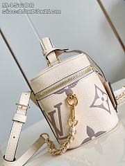 LV Vanity PM Noir Beige Monogram Size 19x13x11CM - 5