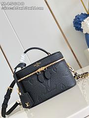 LV Vanity PM Noir Black Size 19x13x11CM - 4