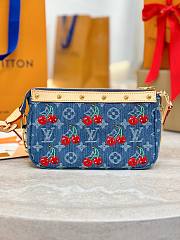 LV x TM POCHETTE Cherry ACCESSOIRES Size 22x13x4cm - 5