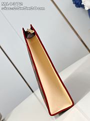 LV Toiletry Pouch x TM Brown Bag Size 25x5x20CM - 5