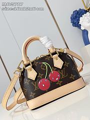 LV Nano Alma x TM Brown Bag Size 18x12x8CM - 4