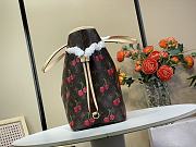 LV Murakami Neverfull Cherry Brown Size 28x14x31CM - 5