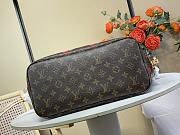 LV Murakami Neverfull Cherry Brown Size 28x14x31CM - 3
