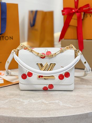 LV x TM TWIST White M14094 Size 19x15x7cm