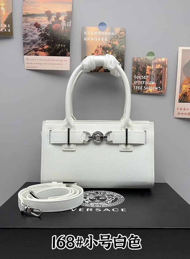 Versace Medusa 95 Tote White Bag Size 18x8x11cm - 1