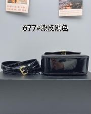 Versace Medusa Leather Black Bag Size 12x16x8cm - 2