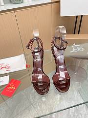 Christian Louboutin Heels So Me Burgundy 10CM - 6