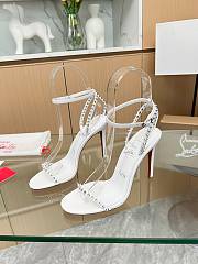 Christian Louboutin Heels So Me White 10CM - 1
