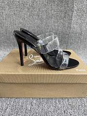 Christian Louboutin Just Nothing Mules Patent Leather Black 85mm - 3