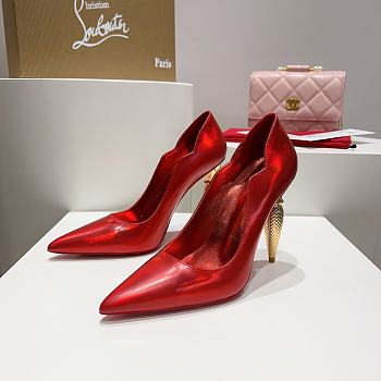 Christian Louboutin Lipstrass Heels Red 10CM