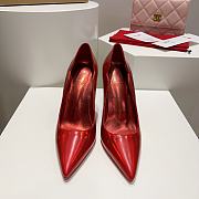 Christian Louboutin Lipstrass Heels Red 10CM - 4