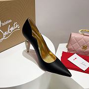 Christian Louboutin Lipstrass Heels Black 10CM - 2