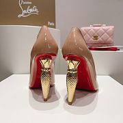 Christian Louboutin Lipstrass Heels Nude 10CM - 3