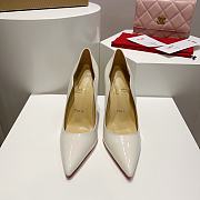 Christian Louboutin Lipstrass Heels Silver 10CM - 3