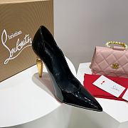 Christian Louboutin Lipstrass Heels Glossy Black 10CM - 6