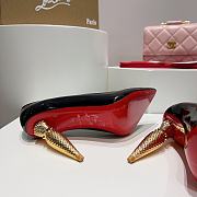 Christian Louboutin Lipstrass Heels Glossy Black 10CM - 3