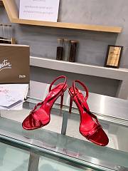 Christian Louboutin Rosalie Sandals Red 10CM - 6