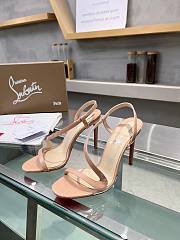 Christian Louboutin Rosalie Sandals Beige 10CM - 1
