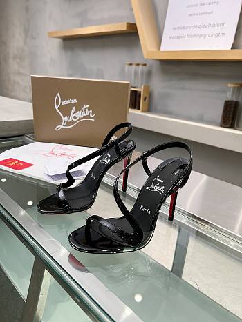 Christian Louboutin Rosalie Sandals Black 10CM
