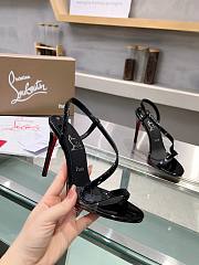 Christian Louboutin Rosalie Sandals Black 10CM - 6