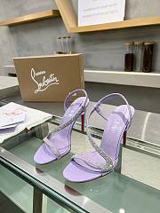 Christian Louboutin Rosalie Sandal Purple Stone 10CM - 1