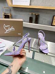 Christian Louboutin Rosalie Sandal Purple Stone 10CM - 4