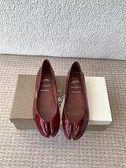 Christian Louboutin x Maison Margiel Tabi Flats Red - 4