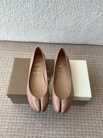 Christian Louboutin x Maison Margiel Tabi Flats Cream