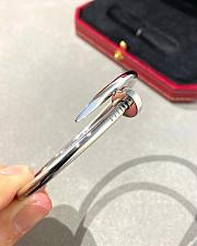 Catier Juste Un Clou Bracelet White Gold 3.5 mm - 3