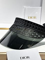 Dior Sun Hat Black Visor 0161 - 4
