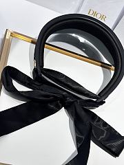 Dior Sun Hat Black Visor 0161 - 3