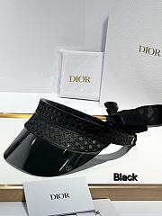 Dior Sun Hat Black Visor 0161 - 2