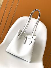 Fendi Origami White Bag Size 27x16.5x27CM - 4