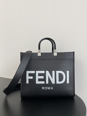 Fendi Sunshine Leather Tote Bag FE1204 Size 35x17x31CM