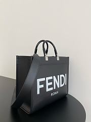 Fendi Sunshine Leather Tote Bag FE1204 Size 35x17x31CM - 6