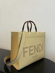 Fendi Sunshine Leather Tote Bag FE1205 Size 35x17x31CM - 4