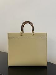 Fendi Sunshine Leather Tote Bag FE1205 Size 35x17x31CM - 5