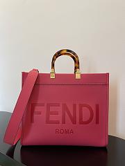 Fendi Sunshine Leather Tote Bag FE1206 Size 35x17x31CM - 1