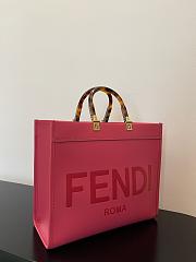 Fendi Sunshine Leather Tote Bag FE1206 Size 35x17x31CM - 3