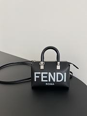 Fendi Mini By The Way Black Bag Size 17x8x18cm - 2