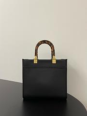 Fendi Tote Black Bag Size 25x12x22CM - 6