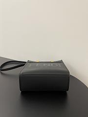 Fendi Tote Black Bag Size 25x12x22CM - 5