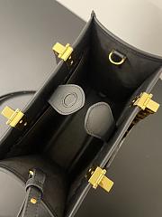 Fendi Tote Black Bag Size 25x12x22CM - 4