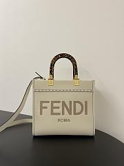 Fendi Tote Beige Bag Size 25x12x22CM - 1