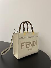Fendi Tote Beige Bag Size 25x12x22CM - 5