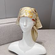 Gucci Foulard Silk Scarf Yellow Size 90x90cm - 5