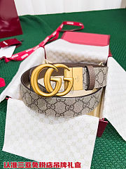 Gucci Marmont Reversible Belt GG020 Size 85-90cm - 1