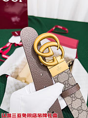 Gucci Marmont Reversible Belt GG020 Size 85-90cm - 4
