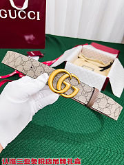 Gucci Marmont Reversible Belt GG020 Size 85-90cm - 5