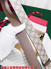 Gucci Marmont Reversible Belt GG021 Size 85-90cm - 3